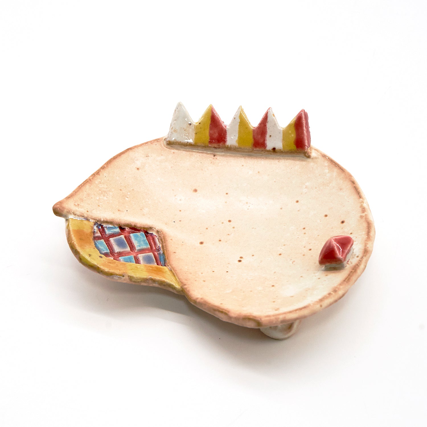 栢野紀文 オヴジェ皿 KYKPL114P – 白白庵（PAKUPAKUAN）
