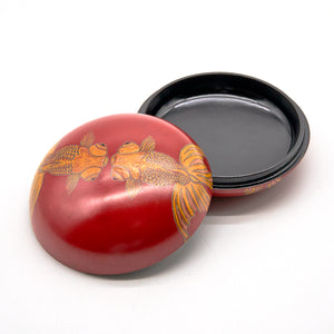 色英一 香合（蛤） 双魚 TEITI014P – 白白庵（PAKUPAKUAN）