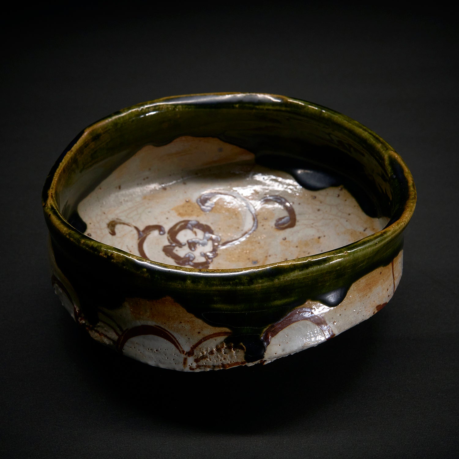 寺田鉄平 織部茶盌 TRDTB147 – 白白庵（PAKUPAKUAN）
