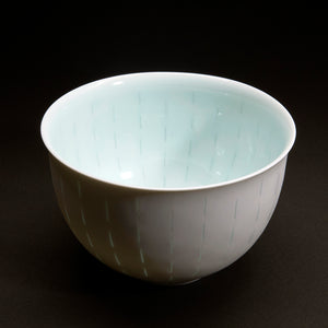 樽田裕史 白ト青ノ雨 抹茶碗 TRTTB046 – 白白庵（PAKUPAKUAN）