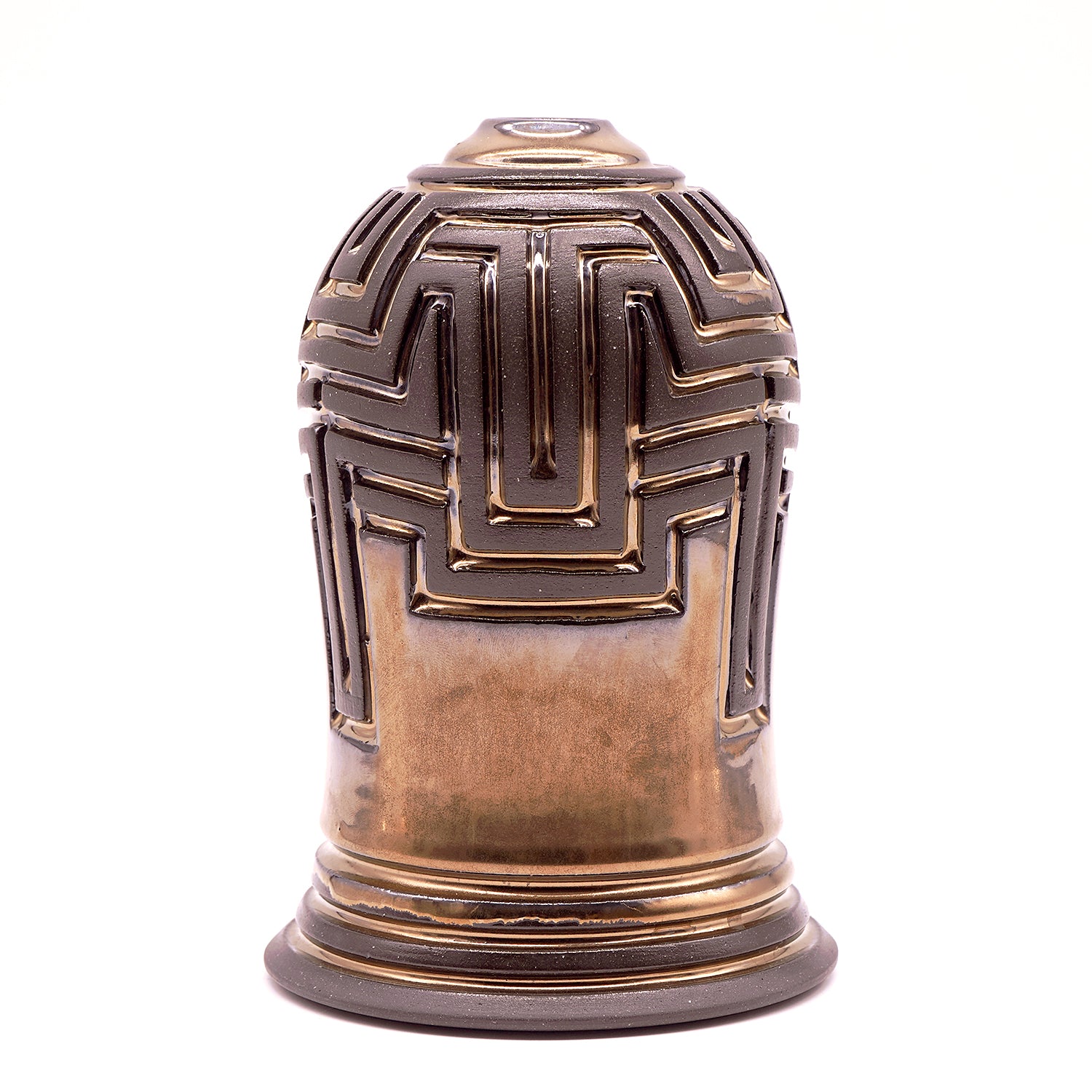 金理有　赫彩線刻花器　KIMFV005P