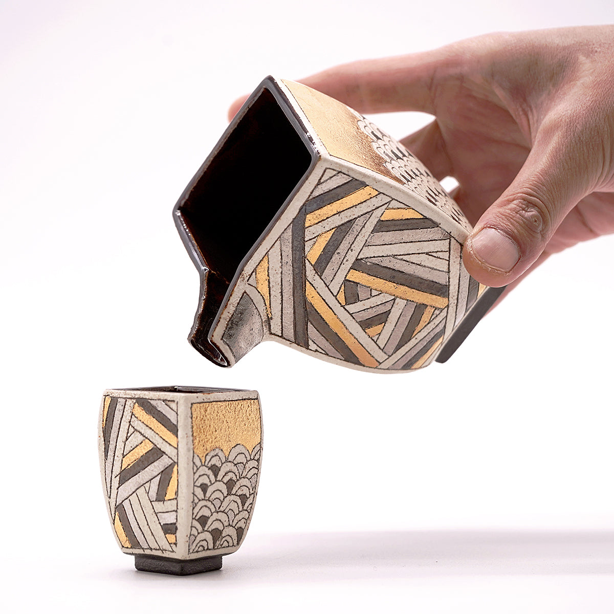 【期間限定】《Life with the Bloom》伊藤千穂　「煌」四方片口　ITCBSK001