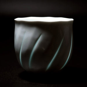 湯呑み　一光作 ☆耐熱性月見うさぎ湯呑み 桜・竹ペア(木箱付) | 北一硝子