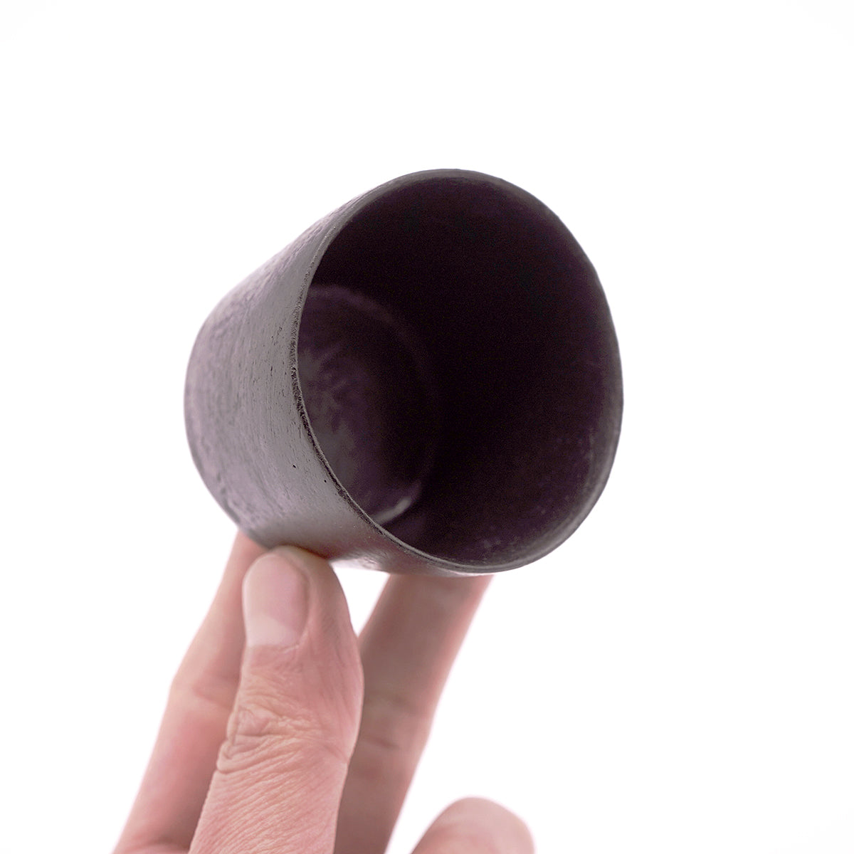 小野澤弘一　陶漆黒彩　盃　ONZGN017P