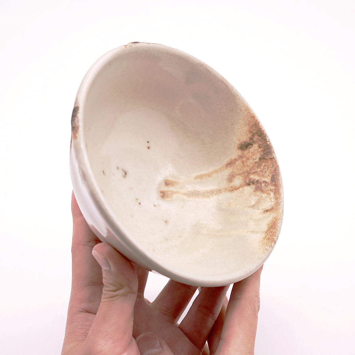 大上裕樹　白丹波茶盌　OGYTB018P