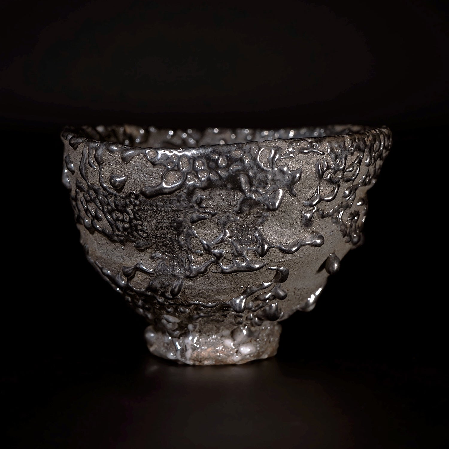 谷本洋　プラチナ彩茶盌　TMYTB009P