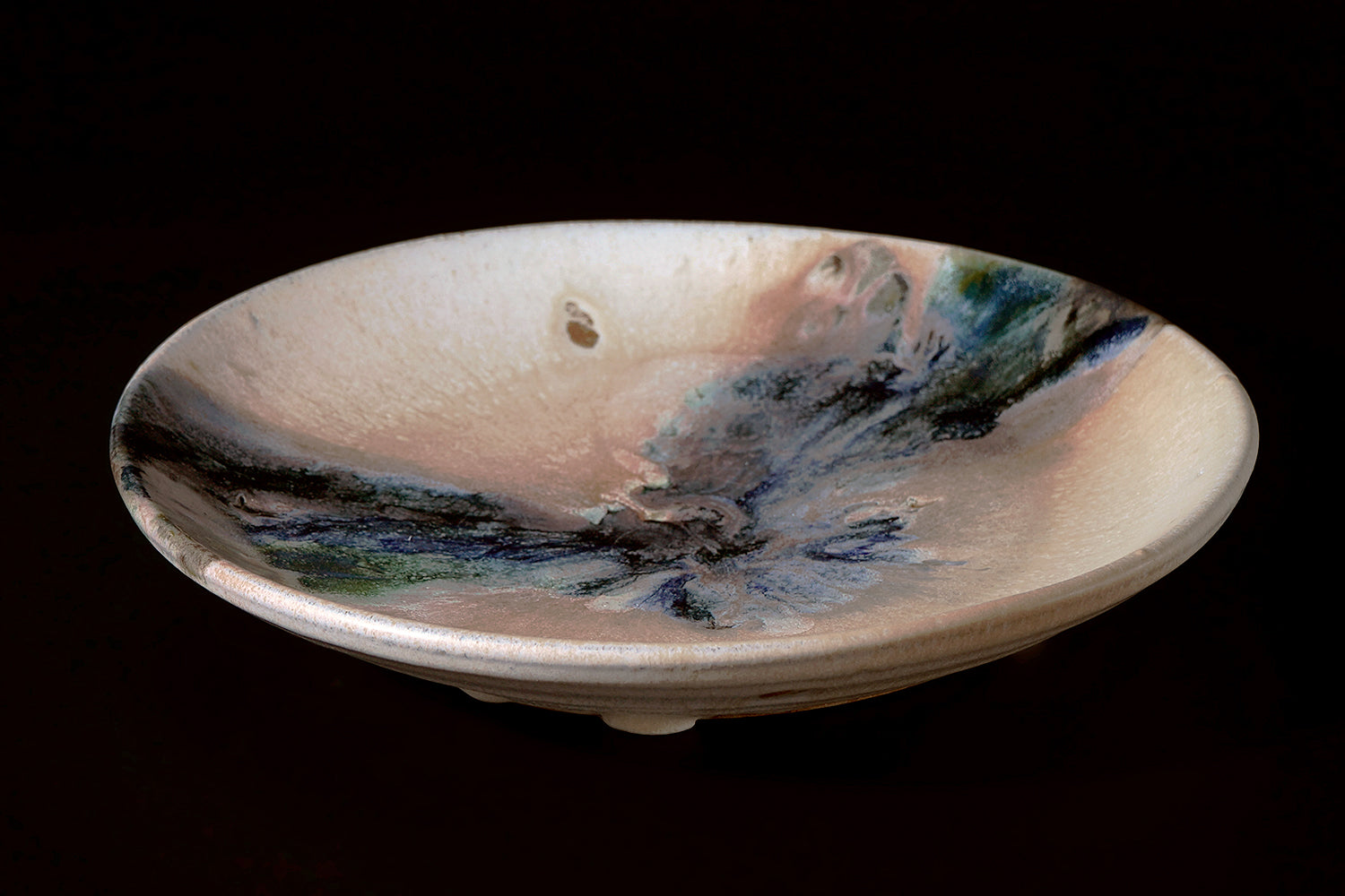 津田友子　菓子器 「薄明光線」 g-275　TSDTI096