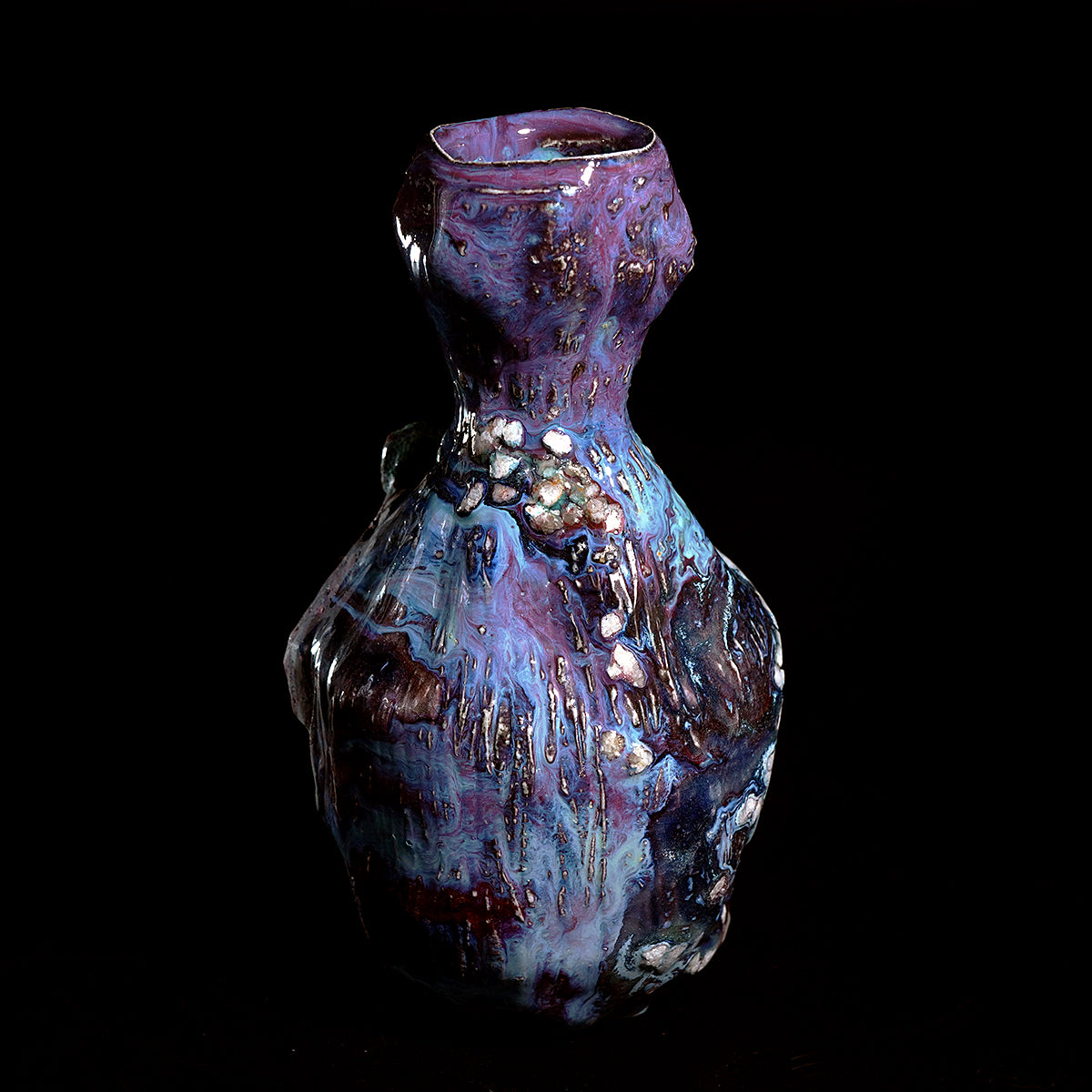 木ノ戸久仁子　稀晶石花器　KNKFV032