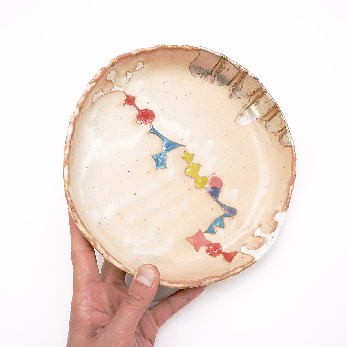 栢野紀文　丸皿　KYKPL097