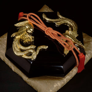 期間限定】《干支物☆縁起物展 2025》佐藤惠一郎 漆器鳳凰玉手箱