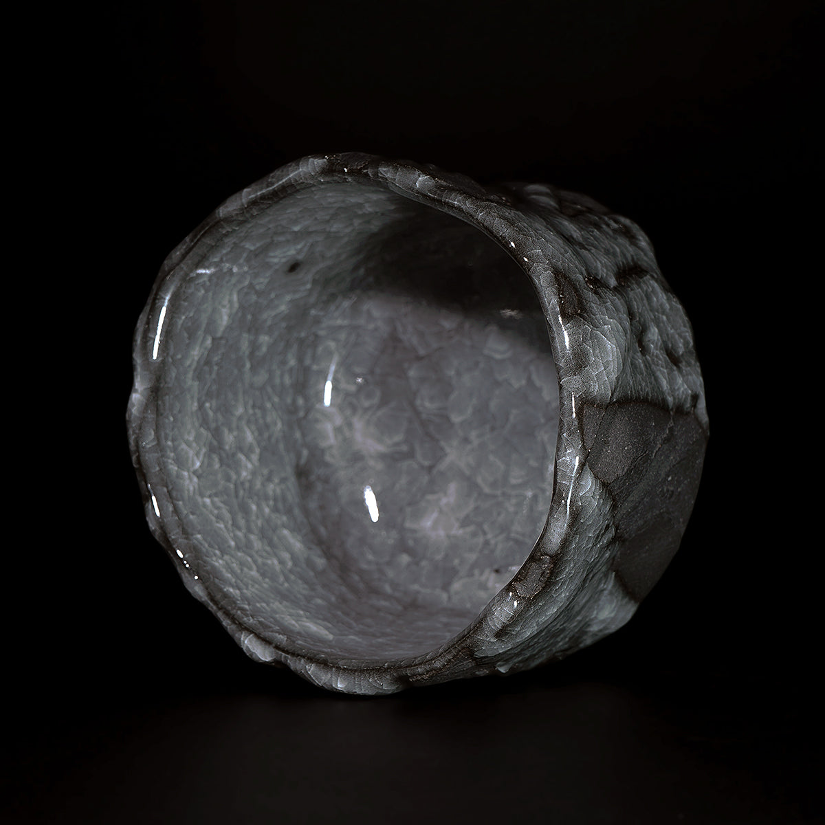 穂高隆児　薄氷茶盌　HDKTB097