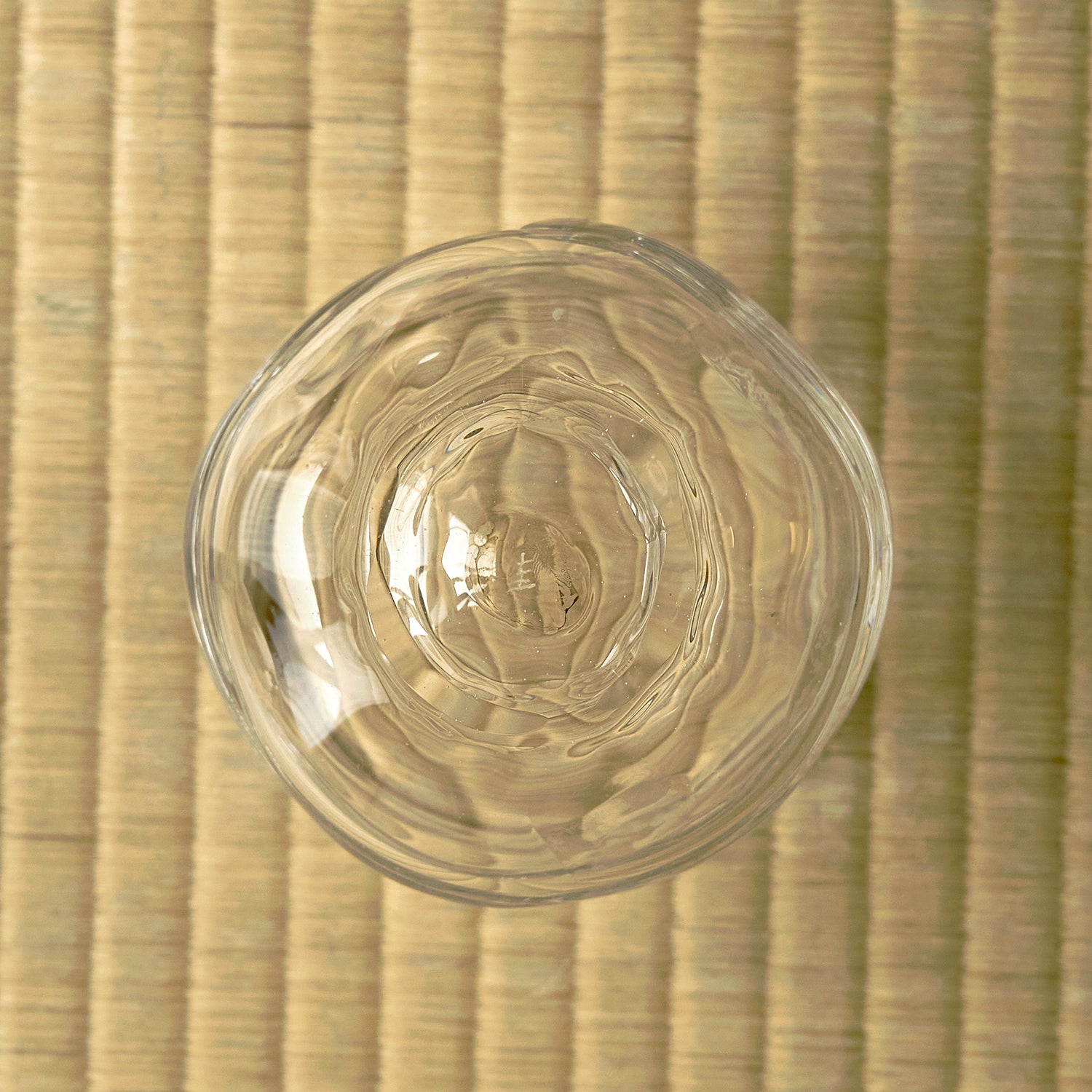 工芸ガラス奥島圭二作豹柄白金彩硝子茶碗共布共箱VA314