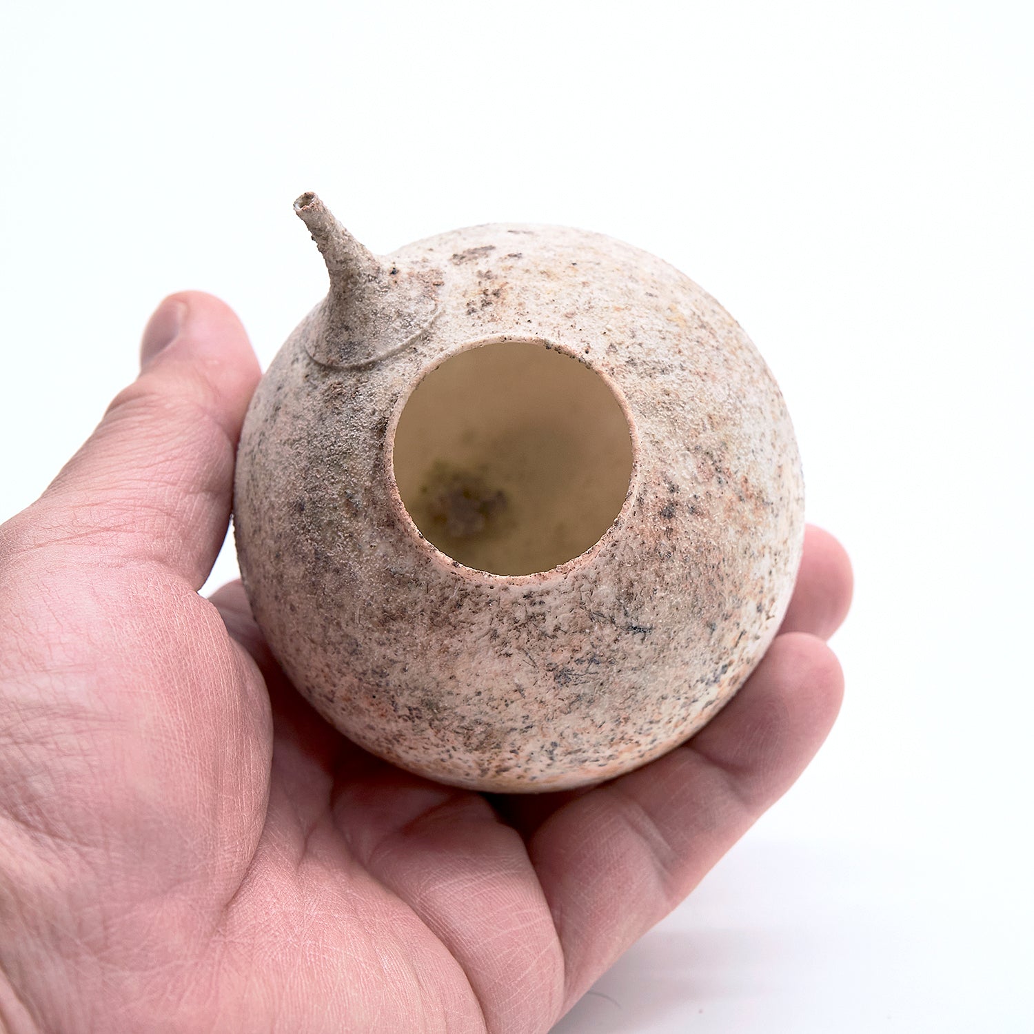 期間限定】《鳳凰ノ卵 Ⅱ》松本治幸 白磁窯変注器 HRYESK012 – 白白庵