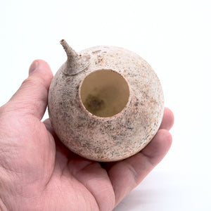 期間限定】《鳳凰ノ卵 Ⅱ》松本治幸 白磁窯変注器 HRYESK012 – 白白庵