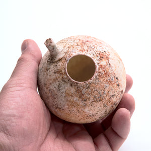 期間限定】《鳳凰ノ卵 Ⅱ》松本治幸 白磁窯変注器 HRYESK011 – 白白庵
