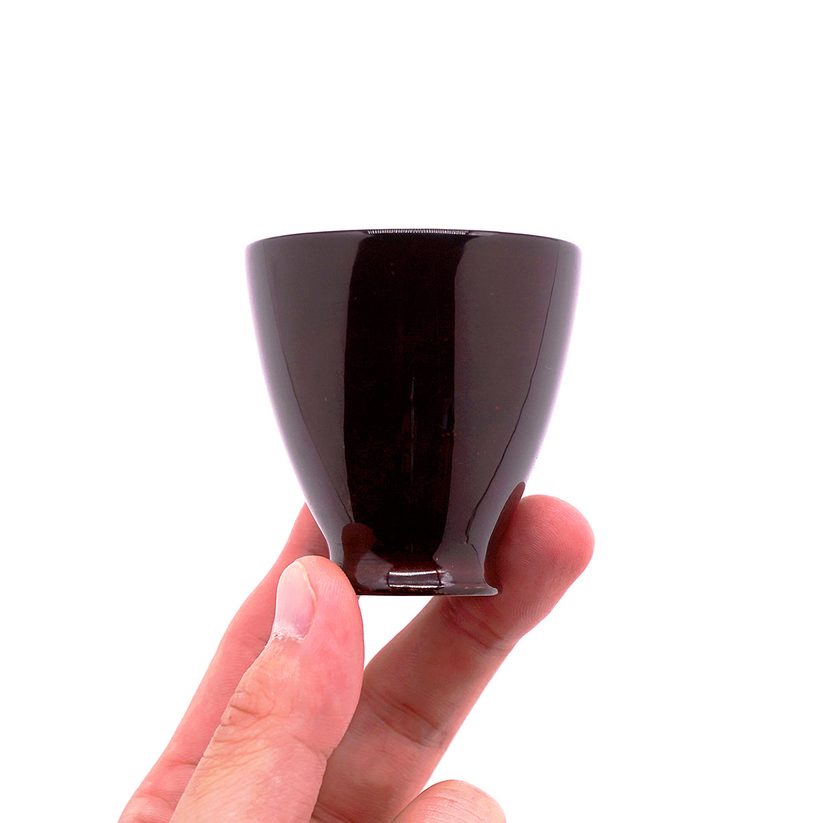 松本光太　溜塗ぐい呑み　MMKGN046