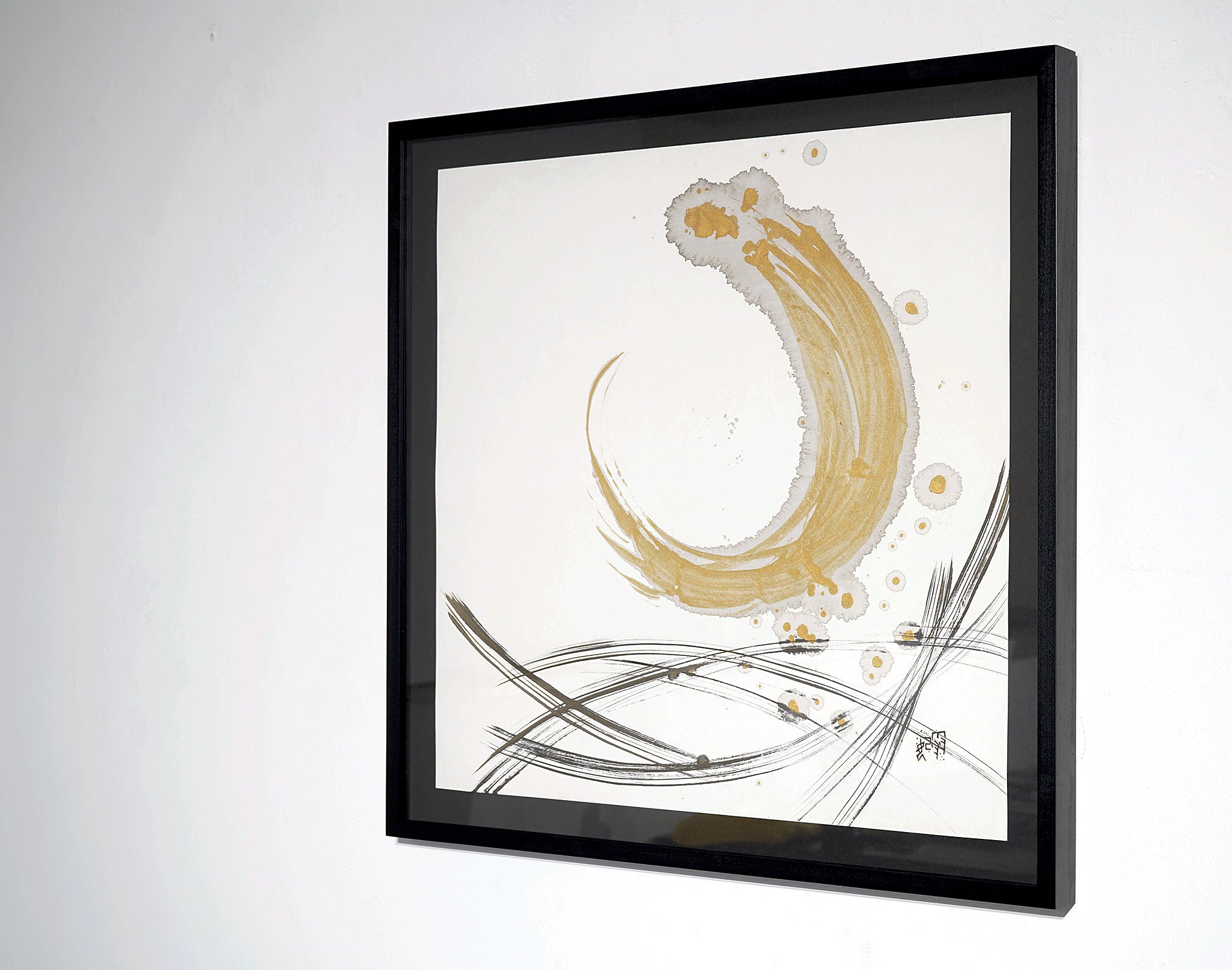 白石雪妃　書画「月」　SISPN042P