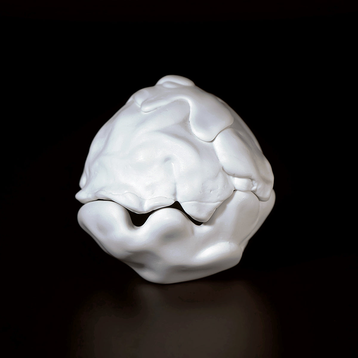 樽田裕史　白磁　蓋物　TRTTI027