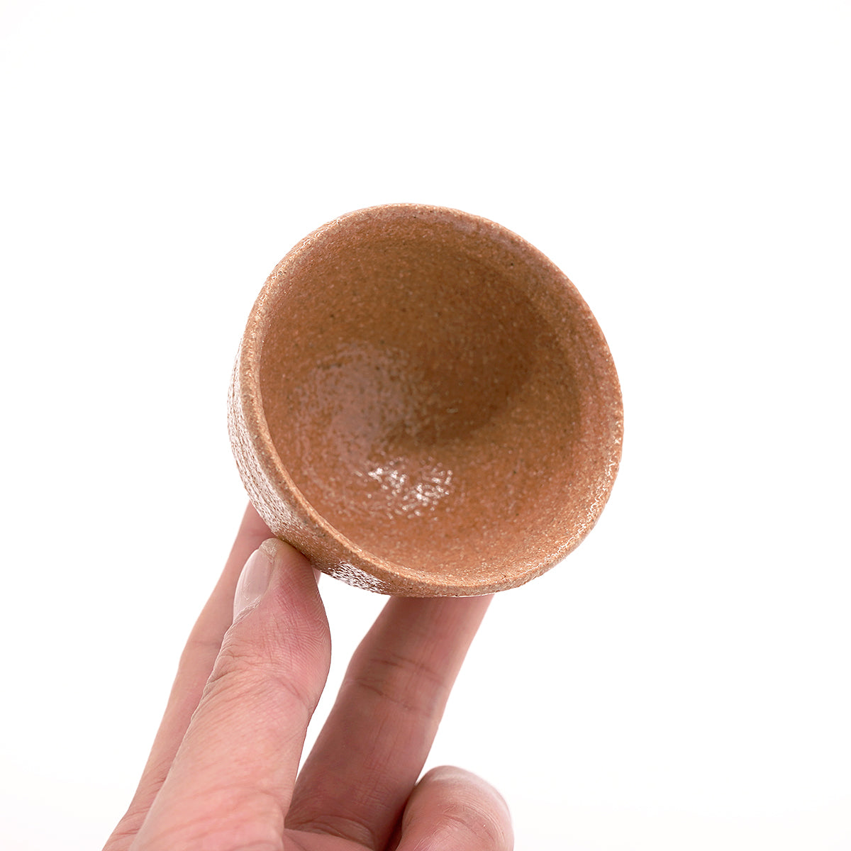 【期間限定】《Life with the Bloom》伊藤千穂　枇杷梅花皮ぐい呑　ITCBGN016