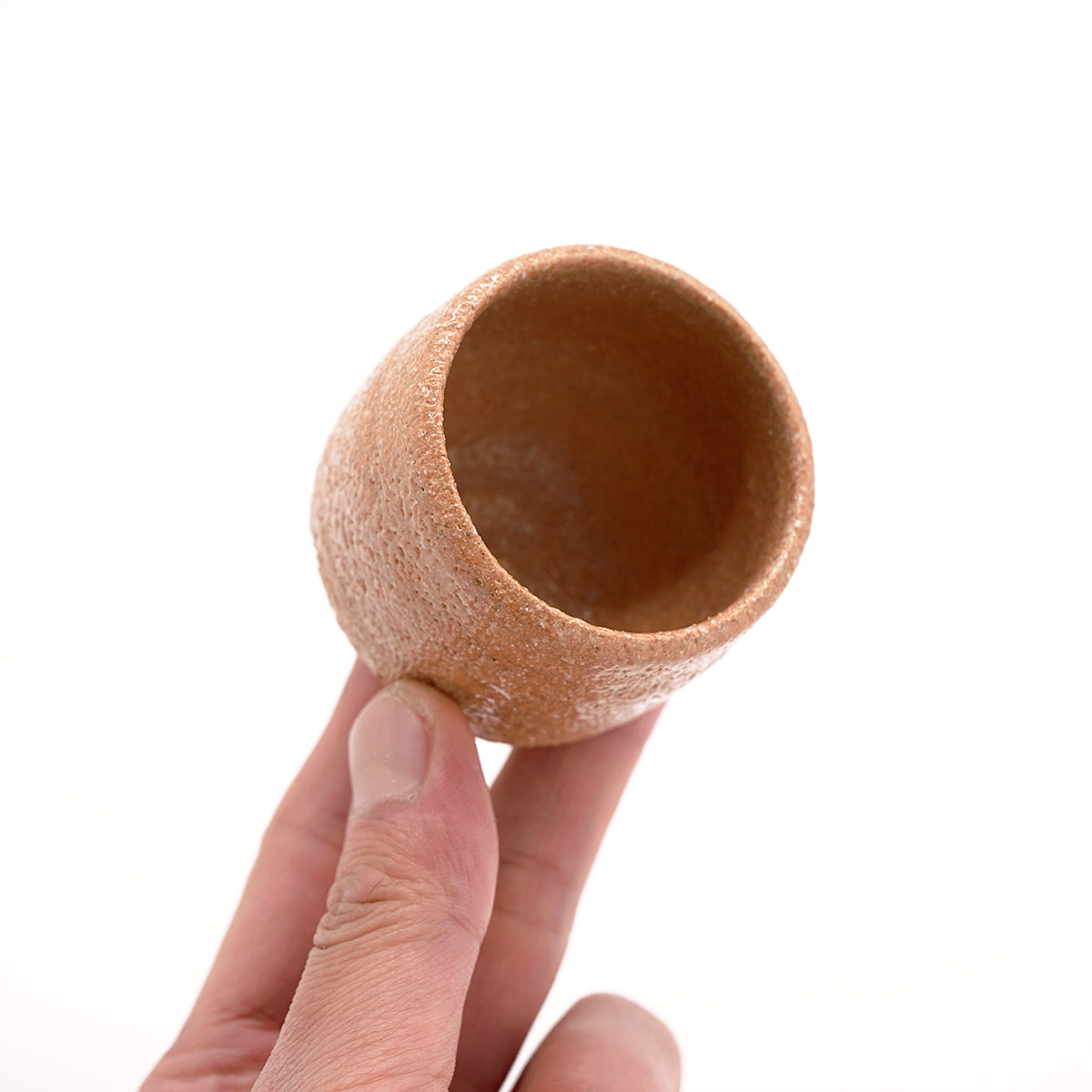 【期間限定】《Life with the Bloom》伊藤千穂　枇杷梅花皮ぐい呑　ITCBGN018