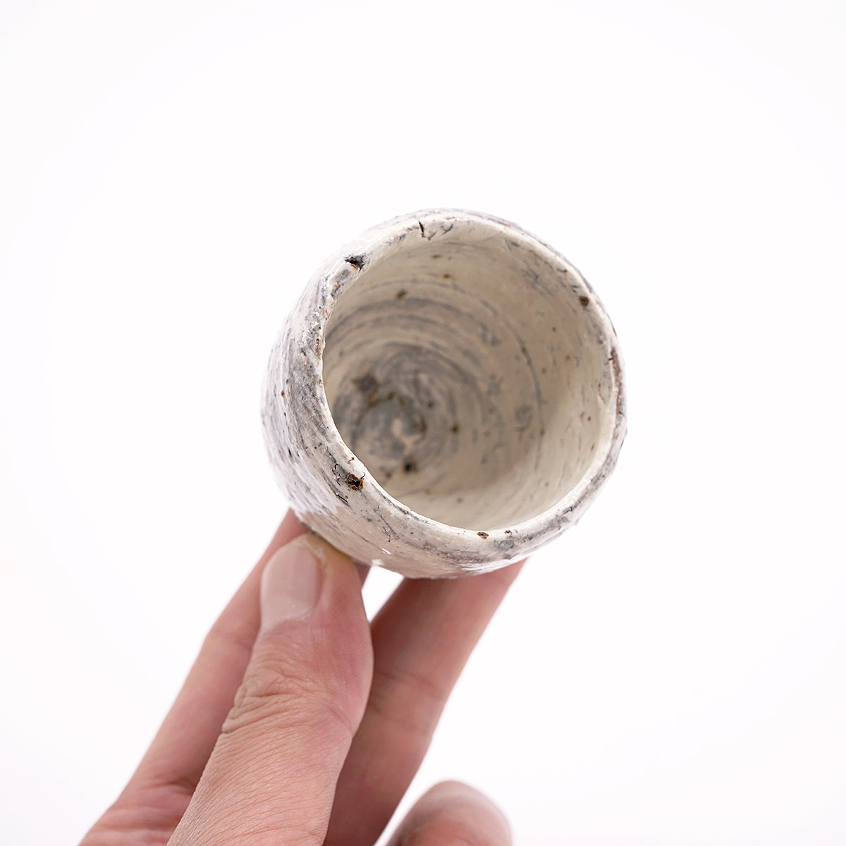 【期間限定】《Life with the Bloom》伊藤千穂　粉引ぐい呑　ITCBGN026