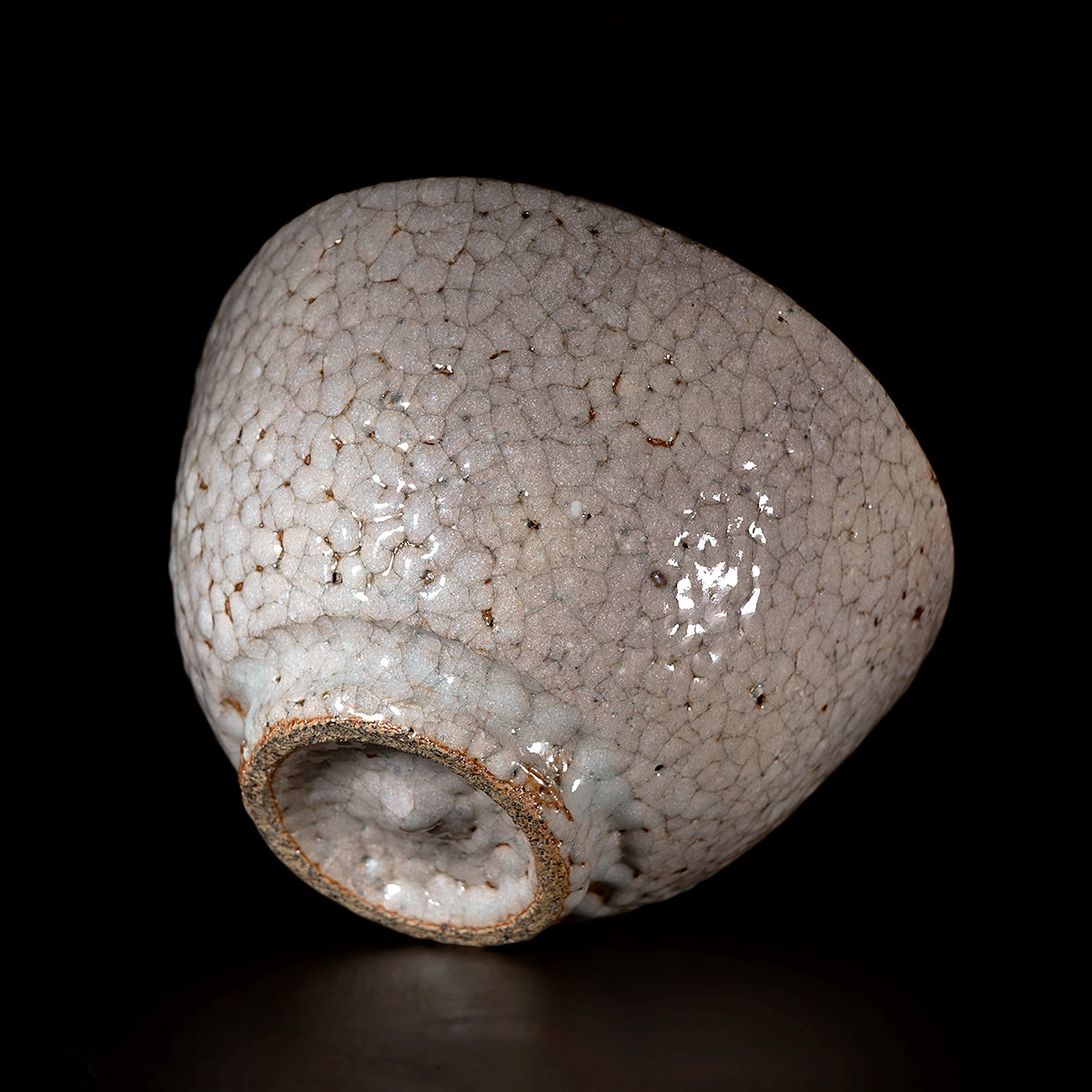 【期間限定】《Life with the Bloom》伊藤千穂　利休白茶碗　 ITCBTB001