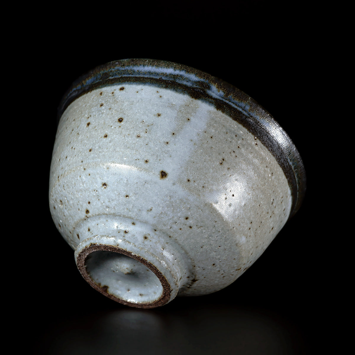 【期間限定】《Life with the Bloom》伊藤千穂　錆呉須茶碗　 ITCBTB002