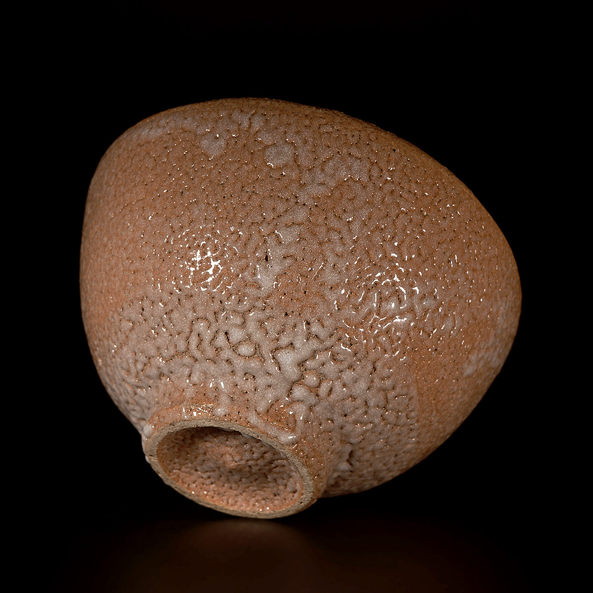 伊藤千穂 枇杷梅花皮茶碗 ITCTB037P – 白白庵（PAKUPAKUAN）