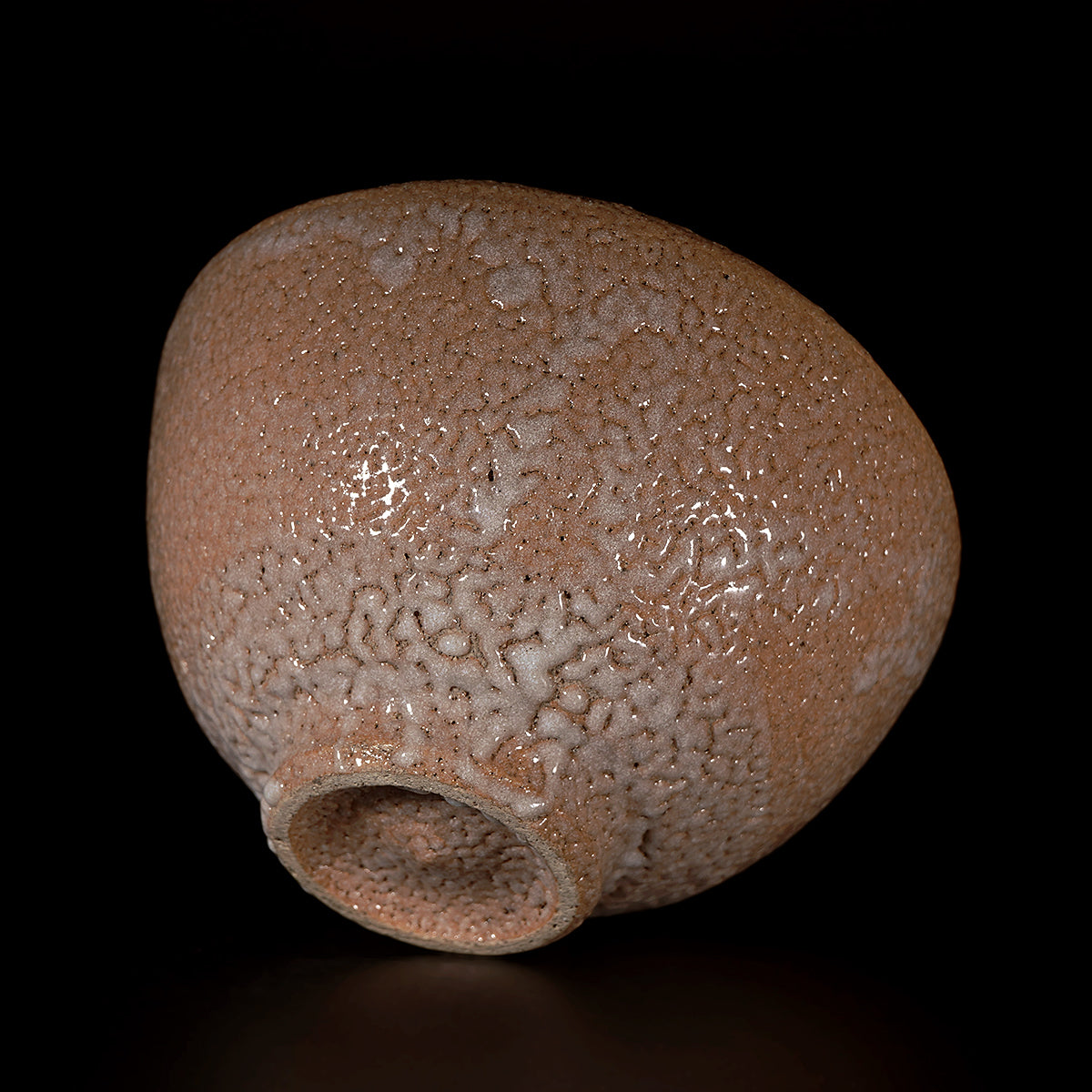 【期間限定】《Life with the Bloom》伊藤千穂　枇杷梅花皮茶碗　ITCBTB007