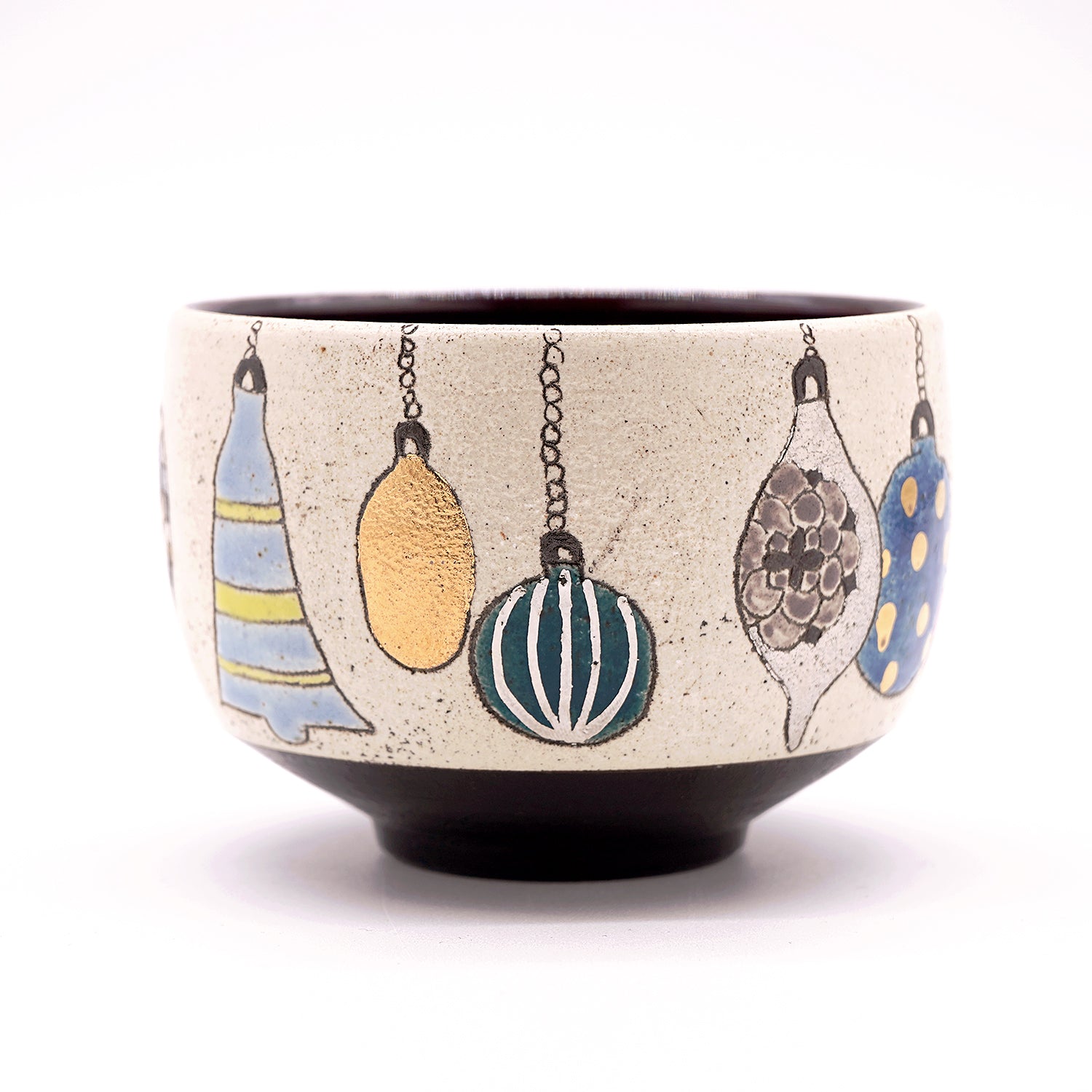 【期間限定】《Life with the Bloom》伊藤千穂　茶碗「Christmas ornament」　ITCBTB023