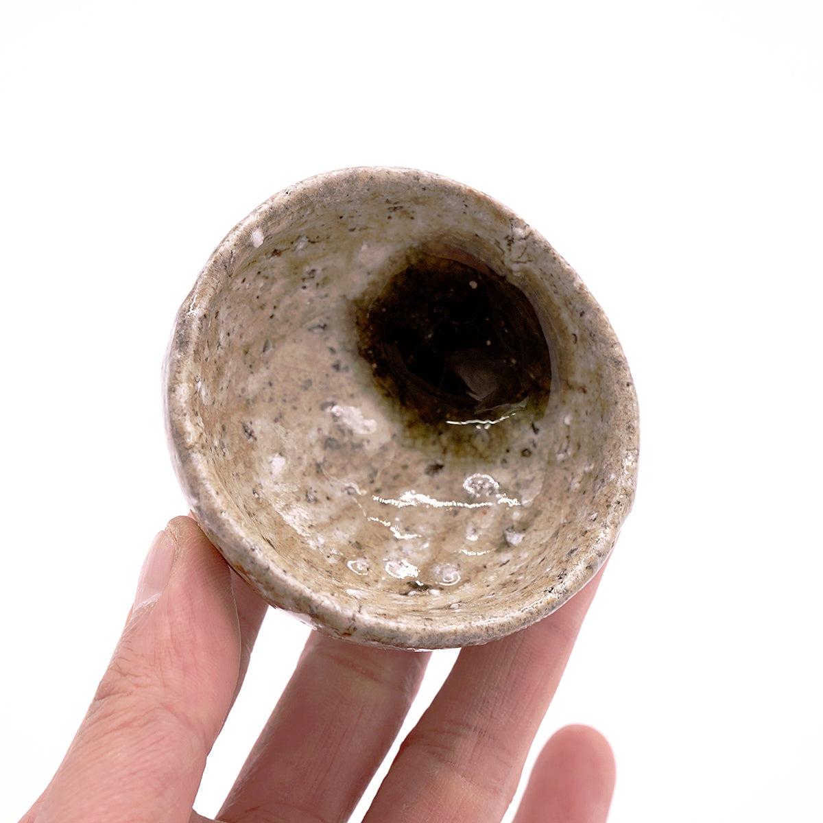 篠原希　焼締ぐい呑　SHNGN055P