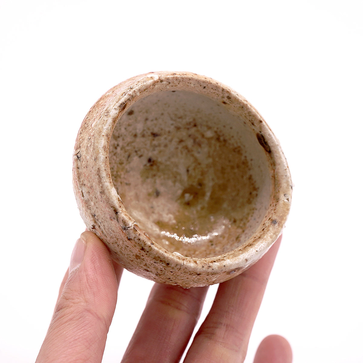 篠原希　焼締ぐい呑　SHNGN056P