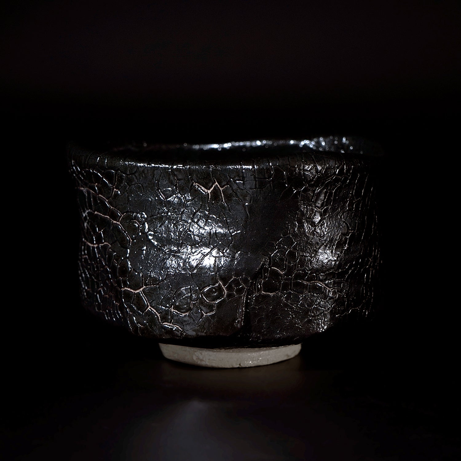 寺田鉄平　瀬戸黒茶盌　TRDTB134