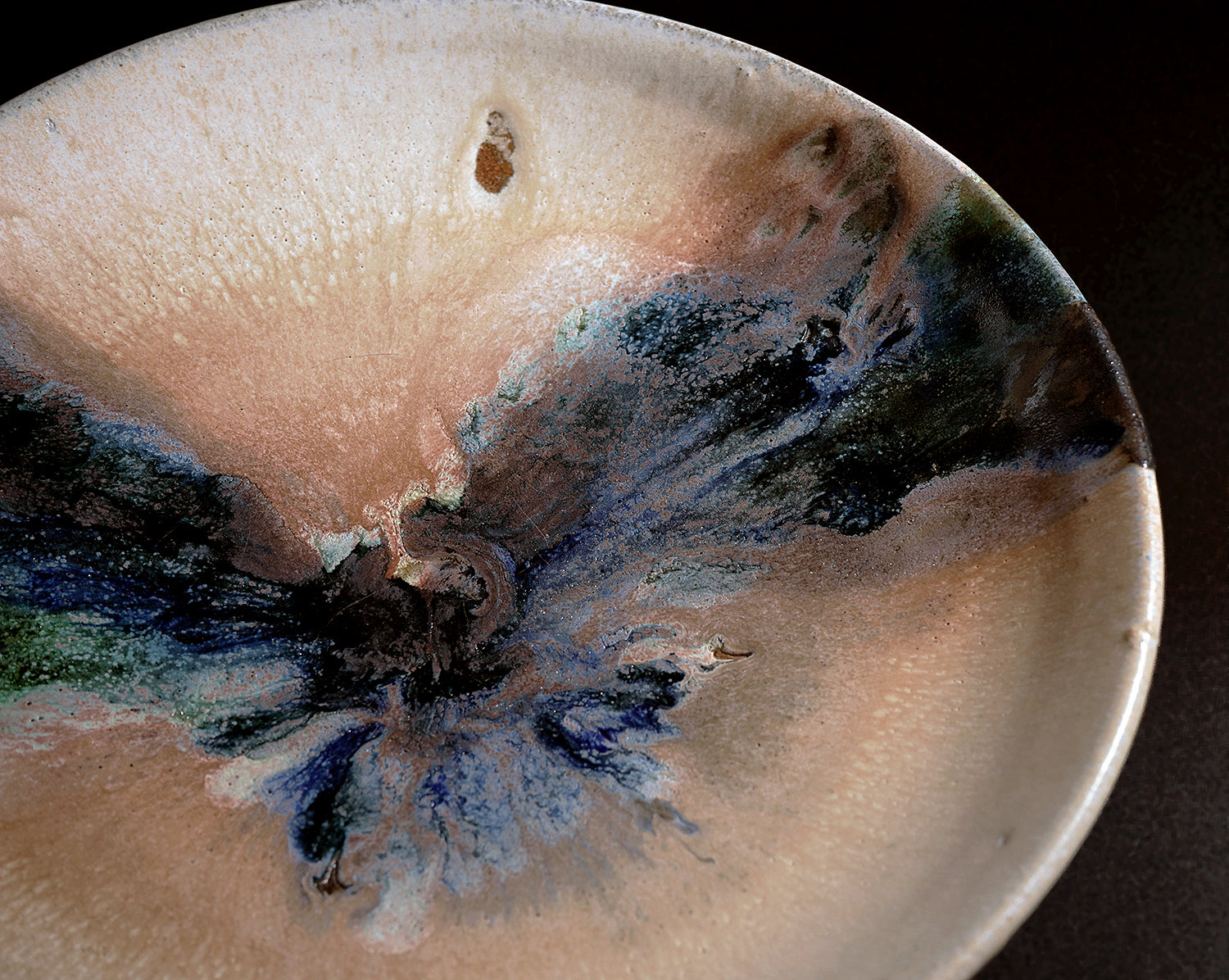 津田友子　菓子器 「薄明光線」 g-275　TSDTI096