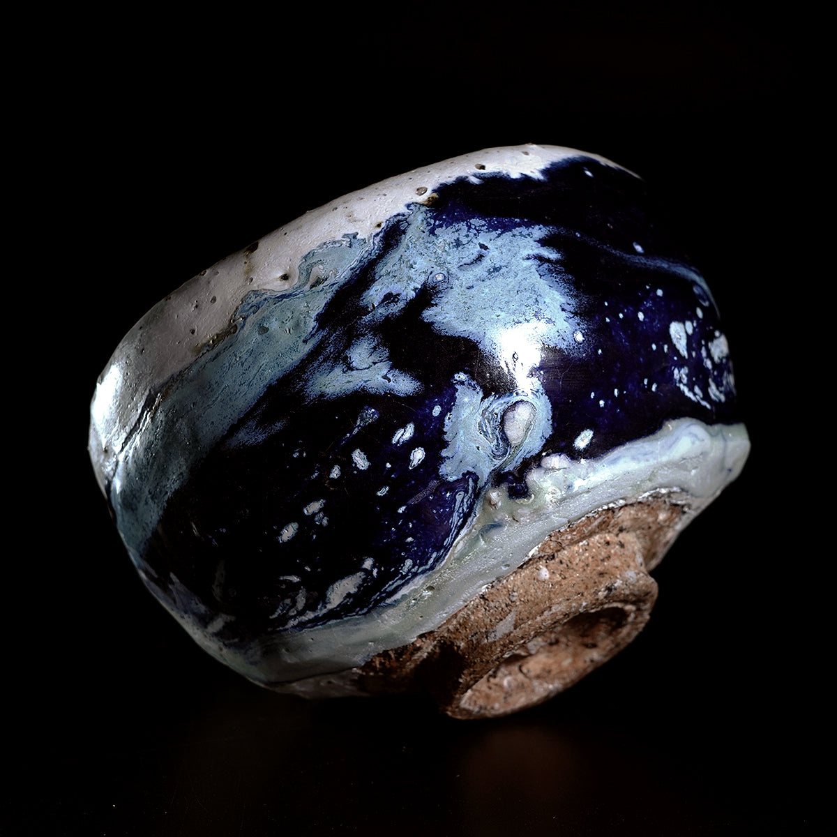 木ノ戸久仁子　稀晶石茶盌　KNKTB073