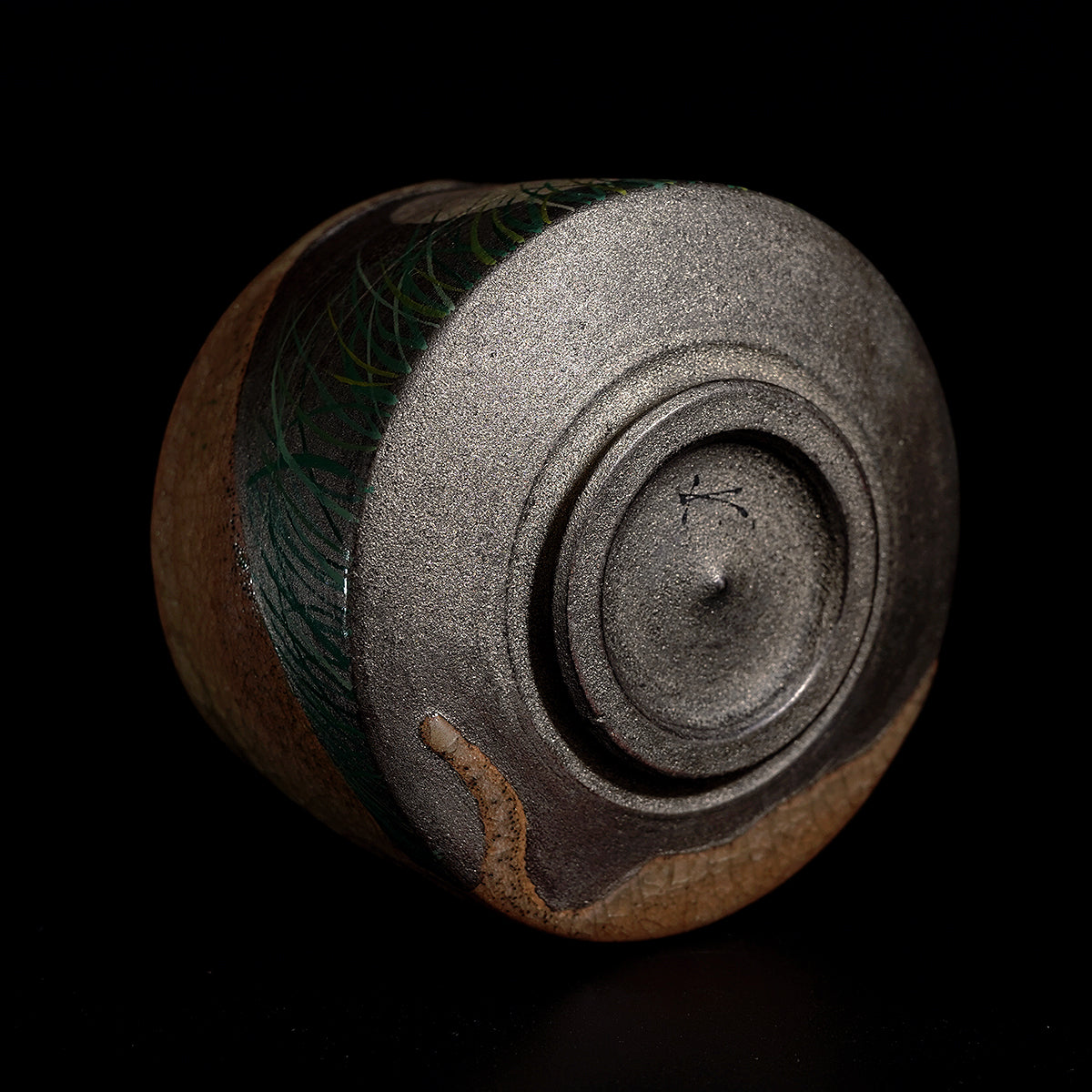 菱田賢治　月夜図茶碗　HSDTB039P