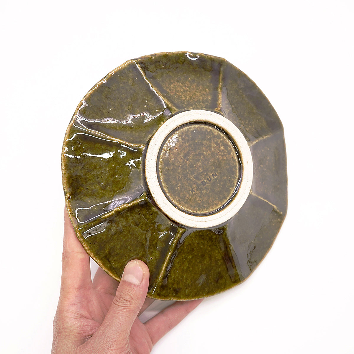 栢野紀文　花弁皿　KYKPL101