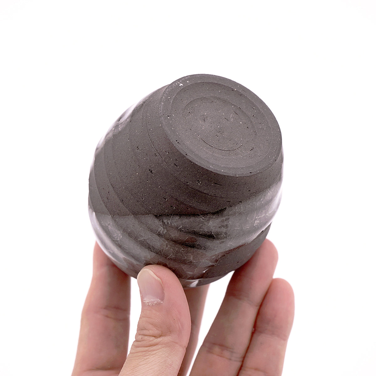 穂高隆児　薄氷茶入　HDKTI027