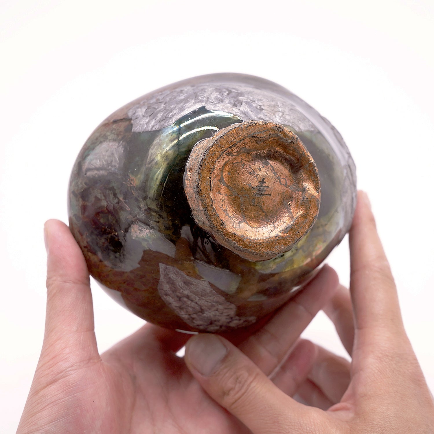 奥島圭二　玻璃髹漆盌箔押　OKKTB003P