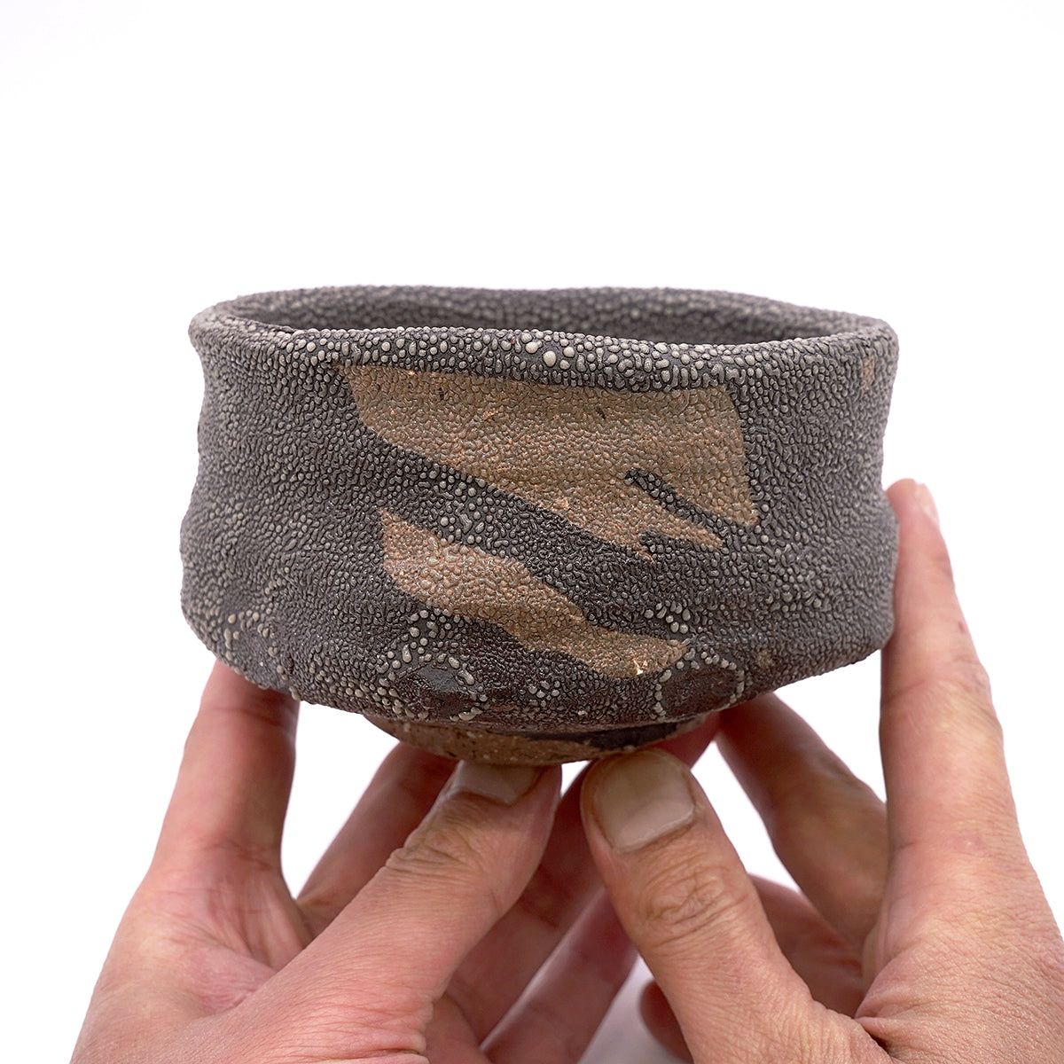 穂高隆児　鮫肌茶盌　HDKTB103