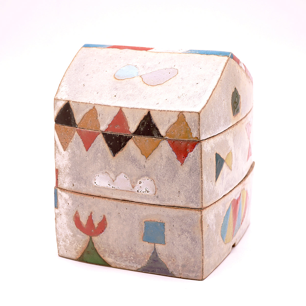 栢野紀文　二段重箱　KYKTI016