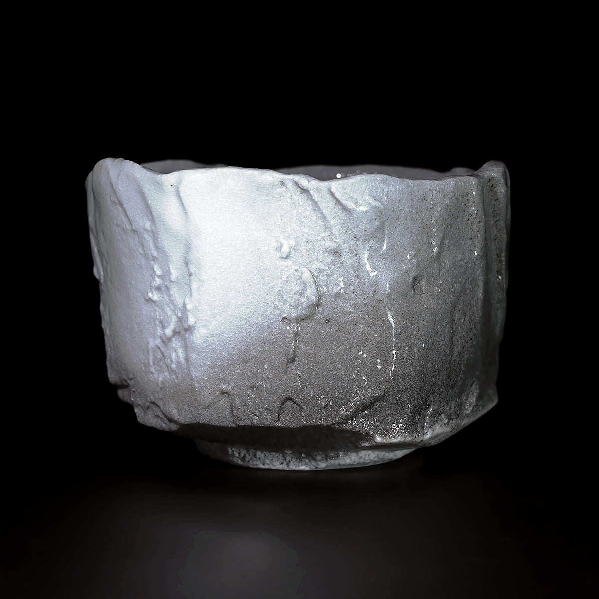 穂高隆児　透光茶盌「朧」　HDKTB096