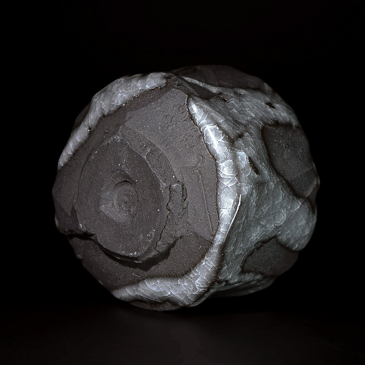 穂高隆児　薄氷茶盌　HDKTB097