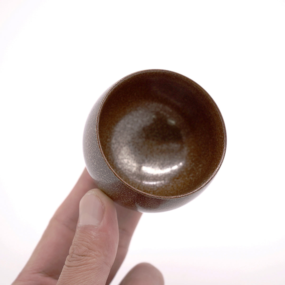 松本光太　錫溜めぐい呑み　MMKGN048