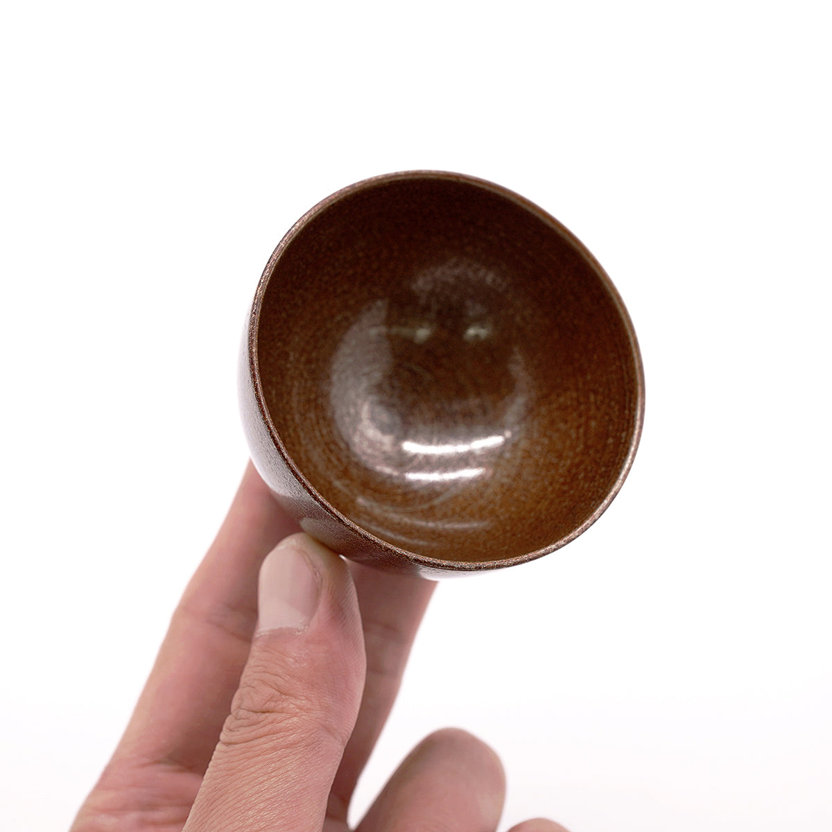 松本光太　錫溜めぐい呑み　MMKGN049