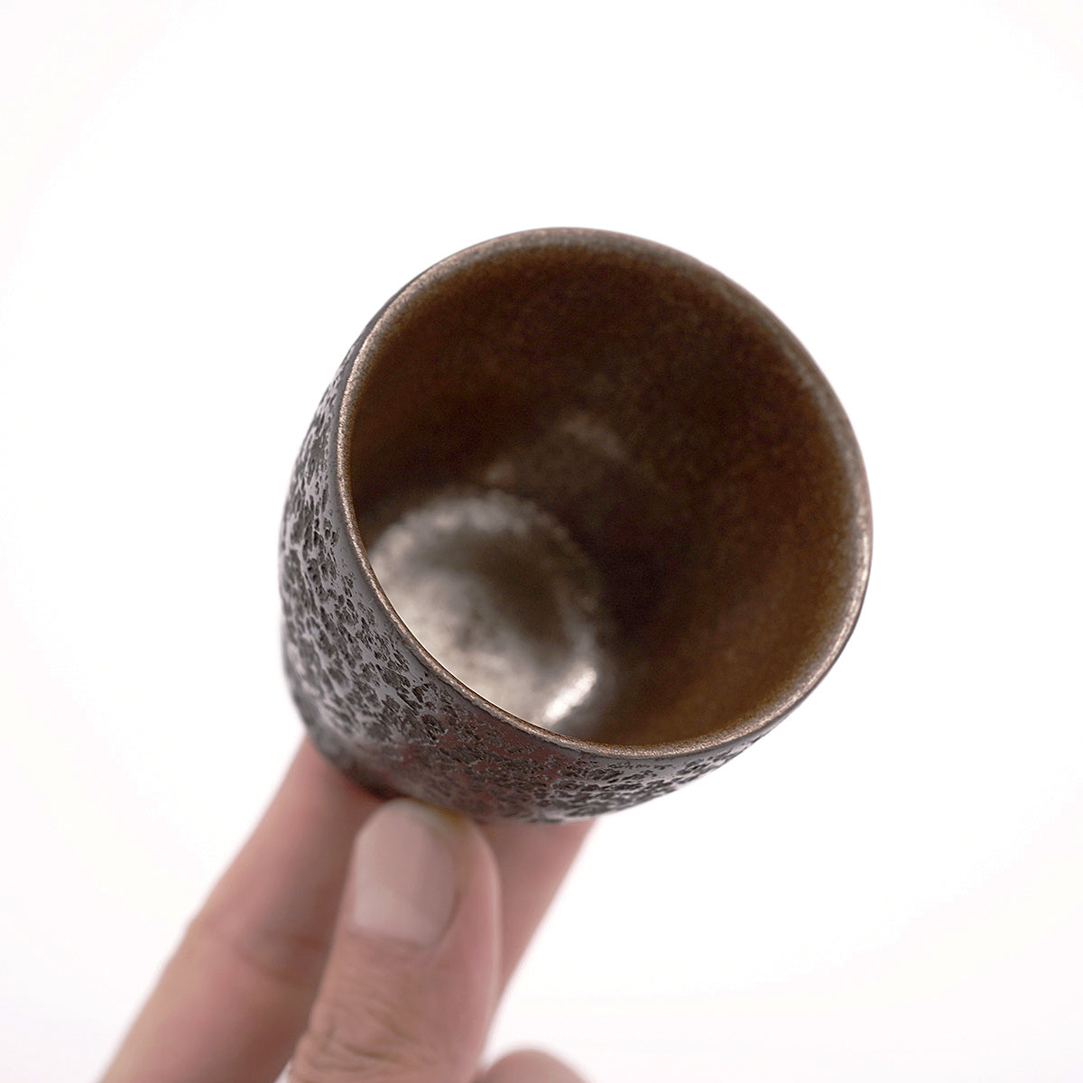 松本光太　Zoukokuぐい呑み　内錫　柔　MMKGN050