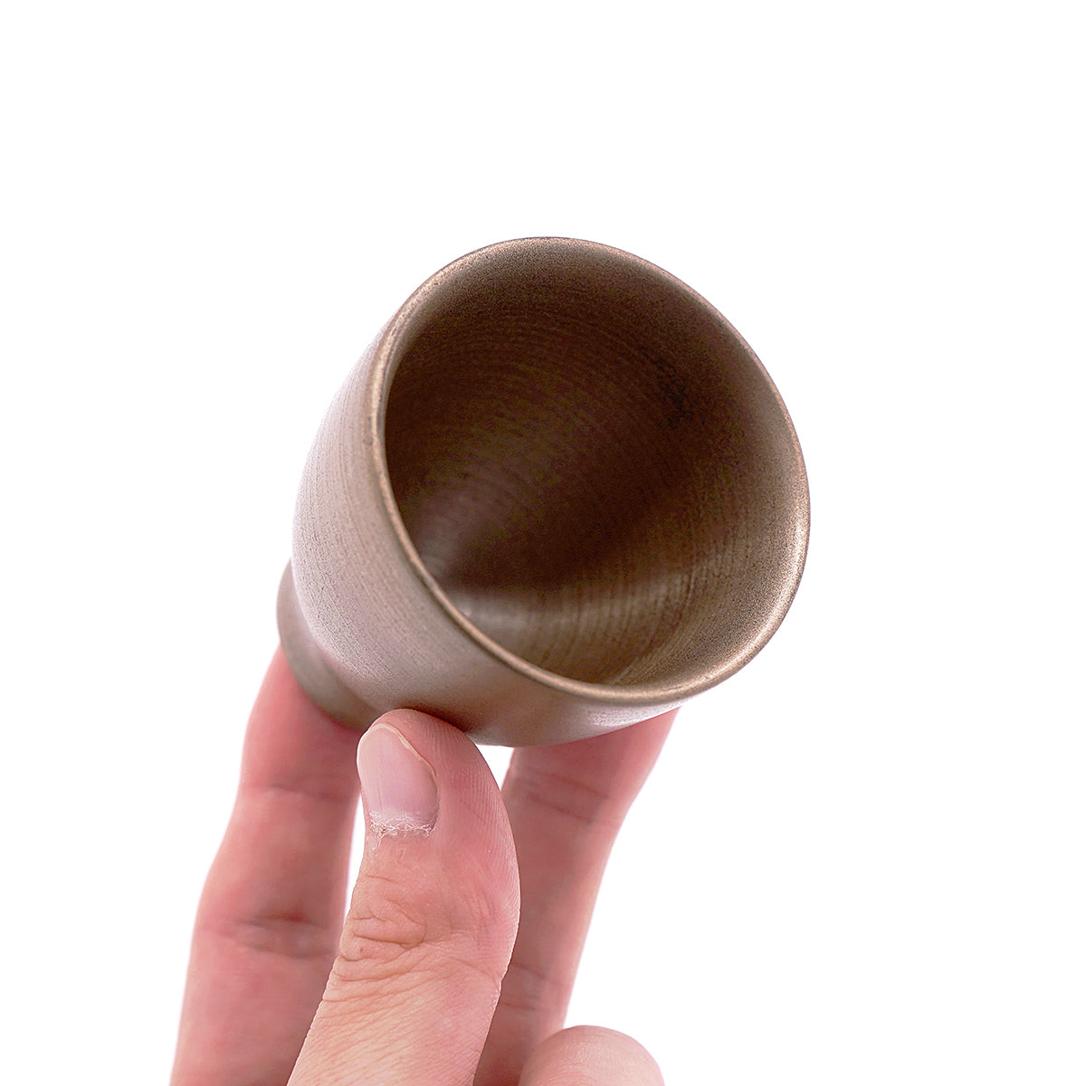 松本光太　錫仕上げぐい呑み　MMKGN047