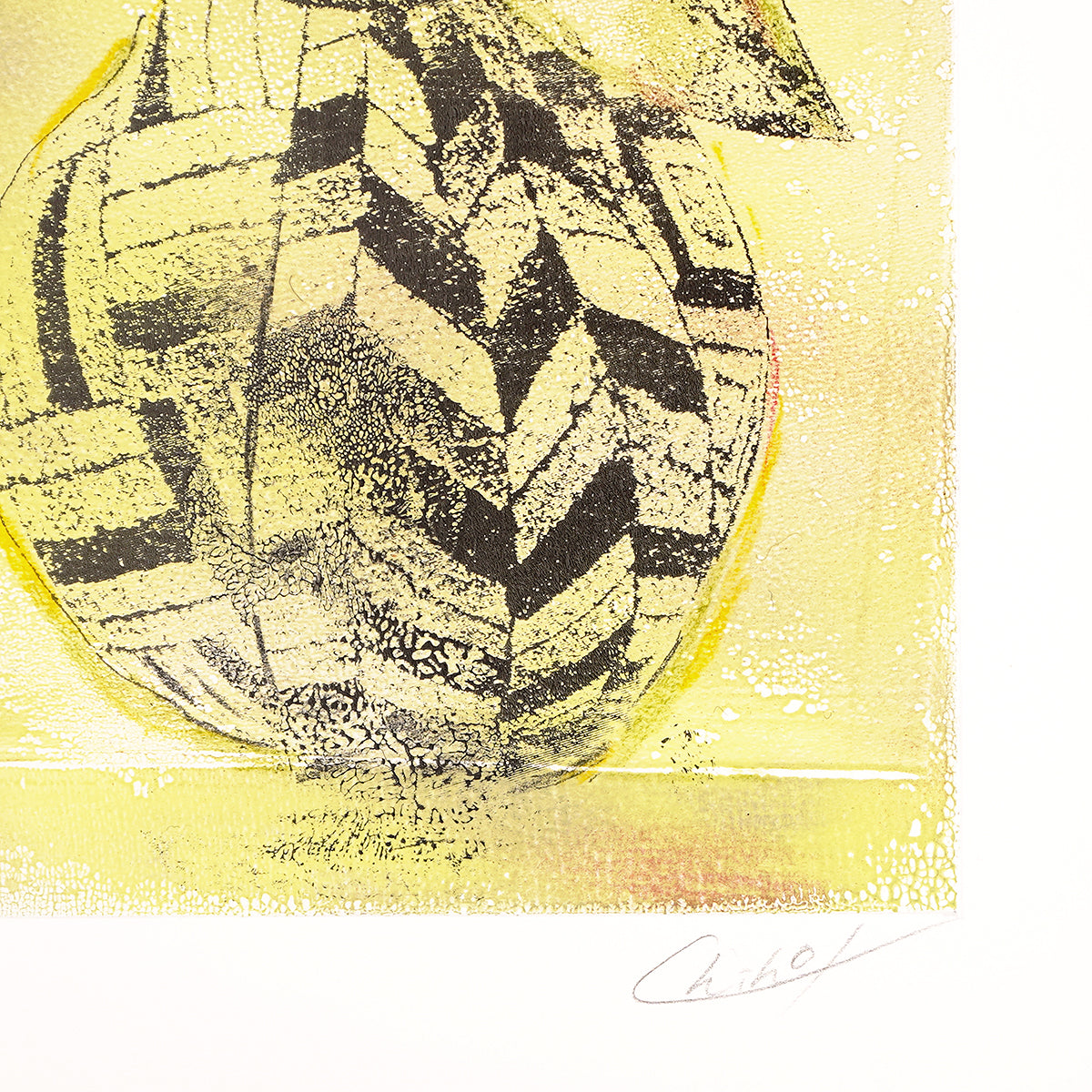 【期間限定】《Life with the Bloom》伊藤千穂　アクリル画「煌洋梨」　ITCBPN002