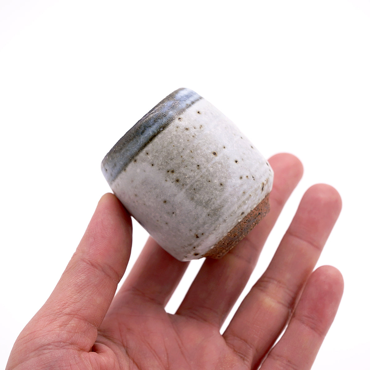 【期間限定】《Life with the Bloom》伊藤千穂　錆呉須ぐい呑　ITCBGN009