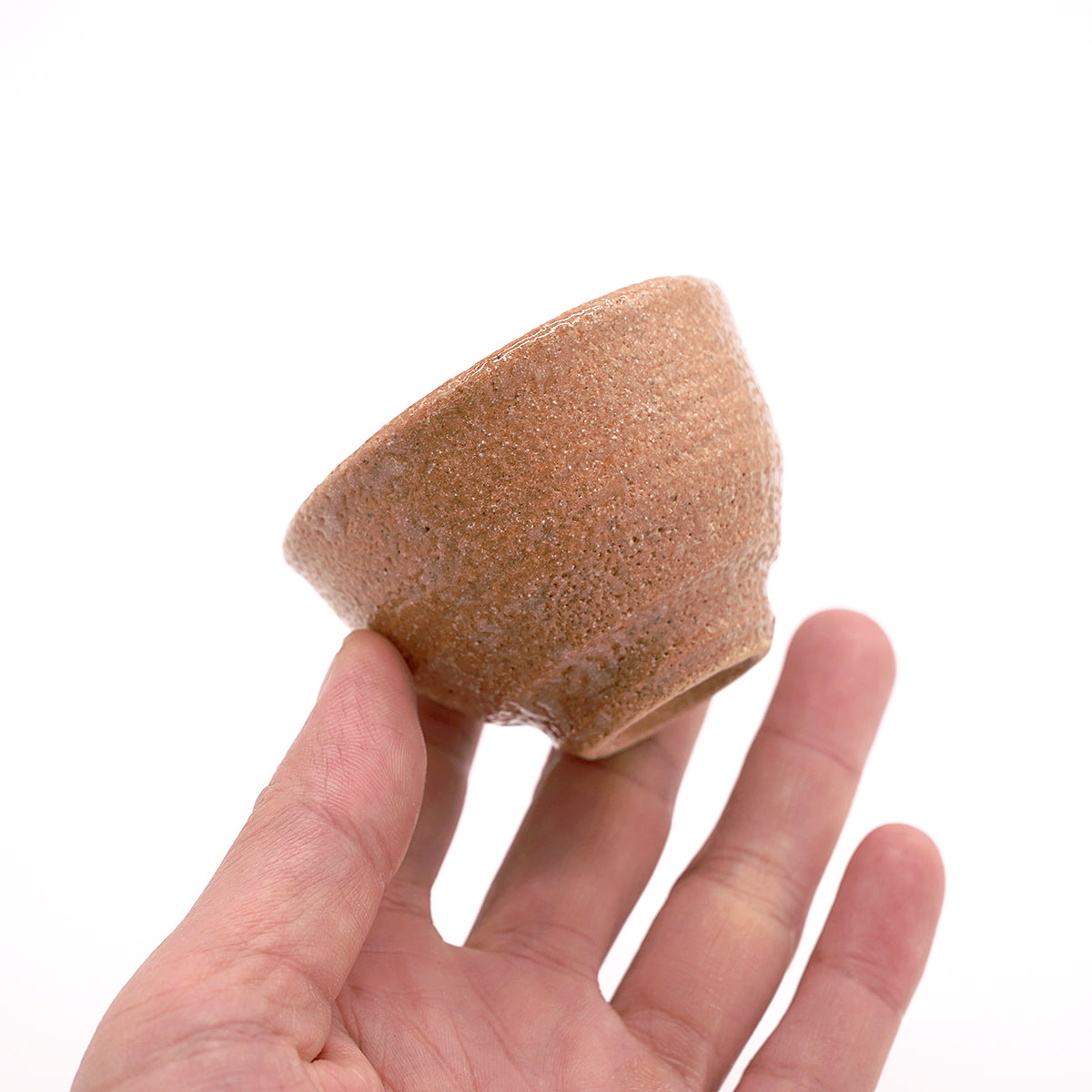 【期間限定】《Life with the Bloom》伊藤千穂　枇杷梅花皮ぐい呑　ITCBGN016